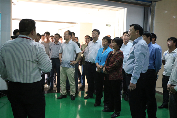 歡迎濟源市副市長一行蒞臨青峰網絡考察